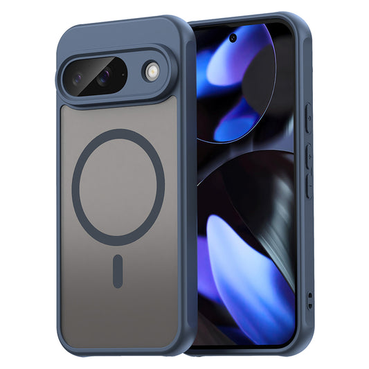 Custodia MagSafe per Google Pixel 9, Techsuit, HaloFrost II, Blu Navy