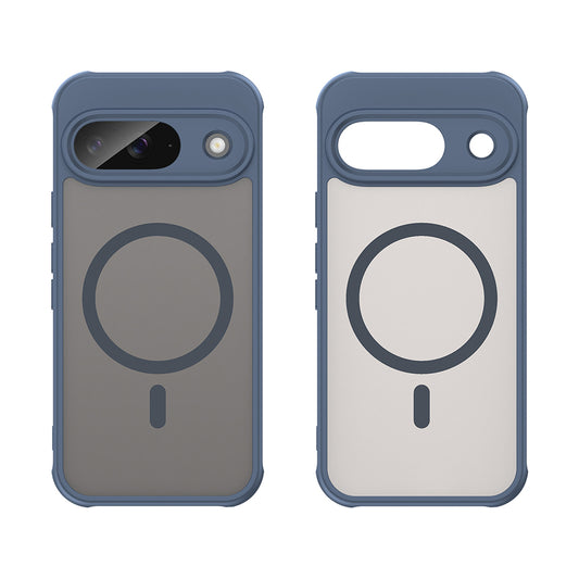 Custodia MagSafe per Google Pixel 9, Techsuit, HaloFrost II, Blu Navy