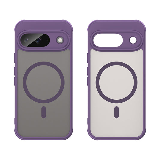 Custodia MagSafe per Google Pixel 9, Techsuit, HaloFrost II, Viola