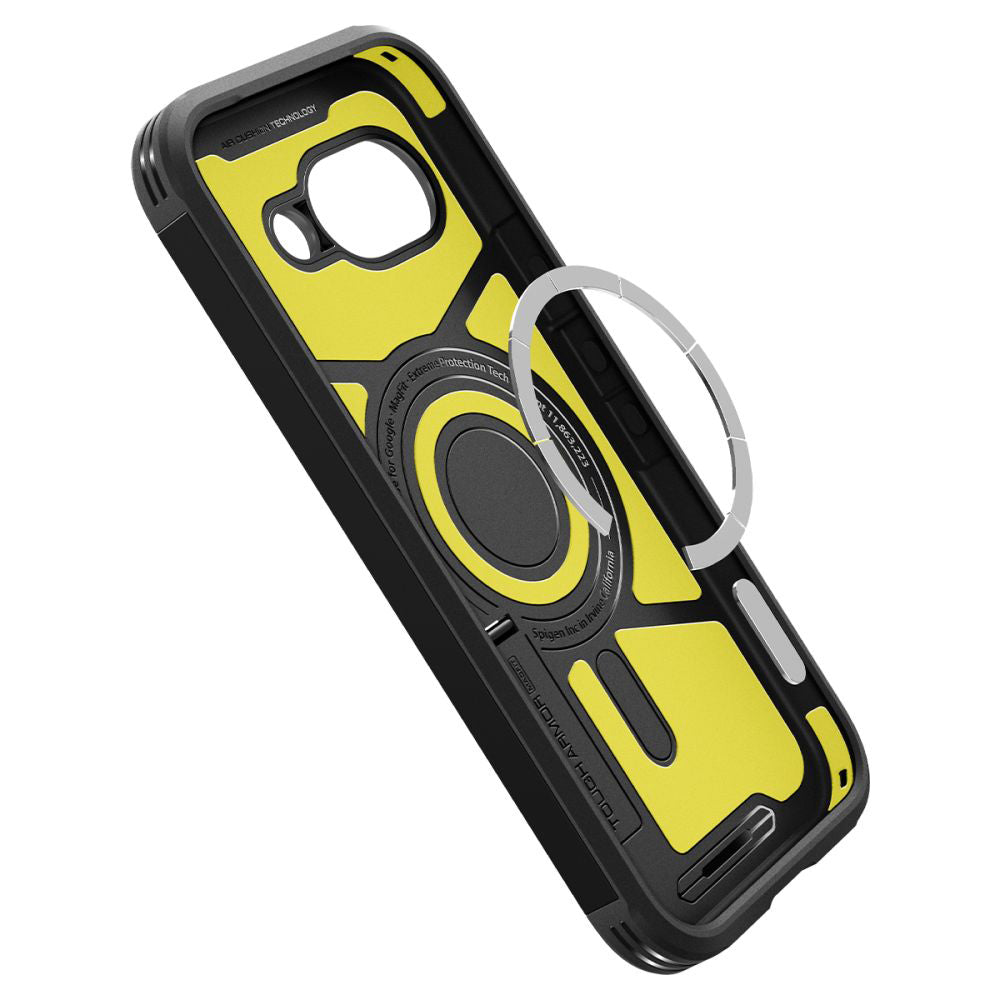 Custodia MagSafe per Google Pixel 9a, Spigen, Tough Armor, Nera