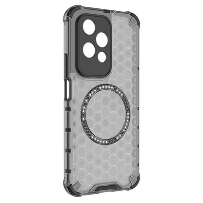 Custodia MagSafe per Honor 200 Lite, Techsuit, HoneyComb Shield, Nera
