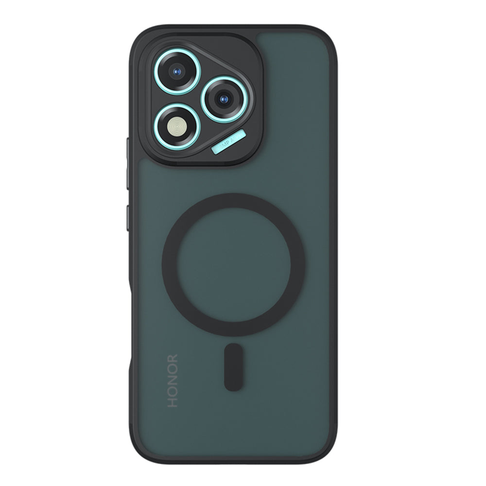 Custodia MagSafe per Honor 400 Lite, Techsuit, PureFrost, Nera