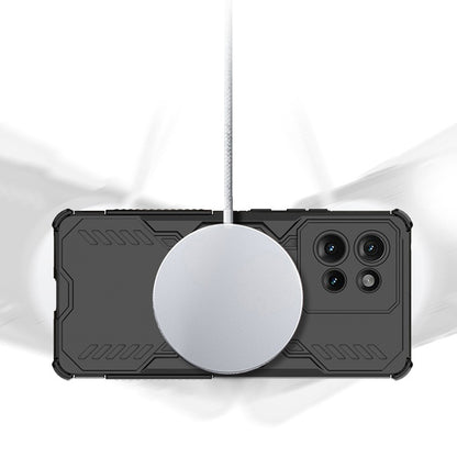 Custodia MagSafe per Honor 400 Pro, Techsuit, ArmorMag, Blu