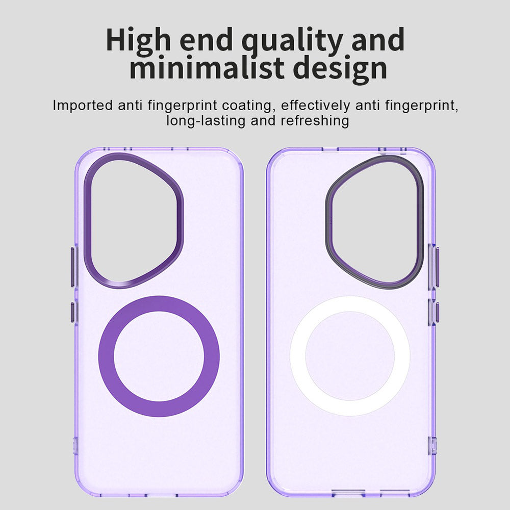 Custodia MagSafe per Honor 400 Pro, Techsuit, CandyCase, Viola
