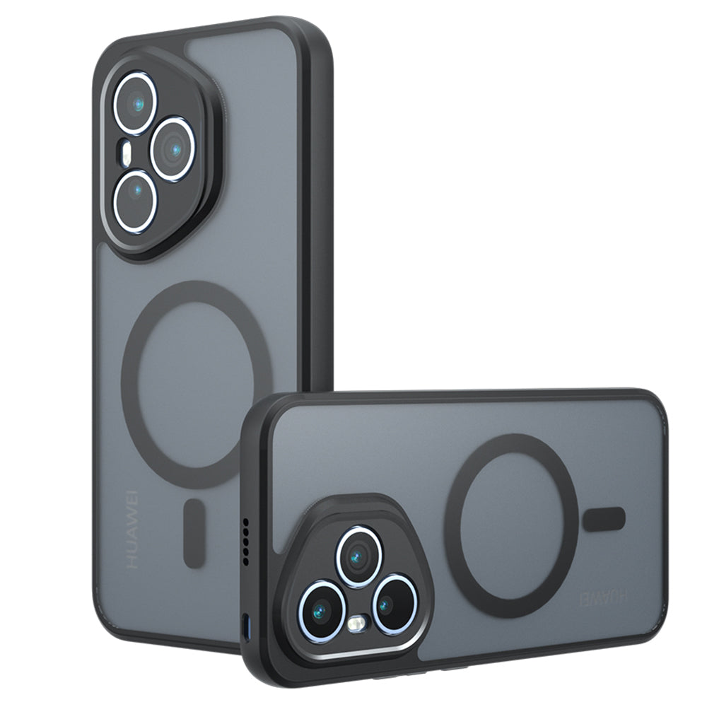 Custodia MagSafe per Honor 400 Pro, Techsuit, PureFrost, Nera
