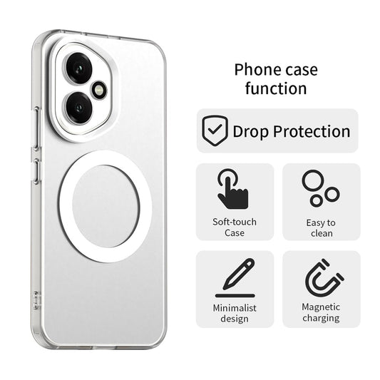 MagSafe Case for Honor 400, Techsuit, CandyCase, White