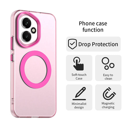 MagSafe Case for Honor 400, Techsuit, CandyCase, Pink
