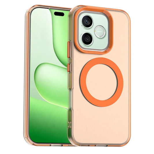 Custodia MagSafe per Honor 600 Lite, Techsuit, CandyCase, Arancione