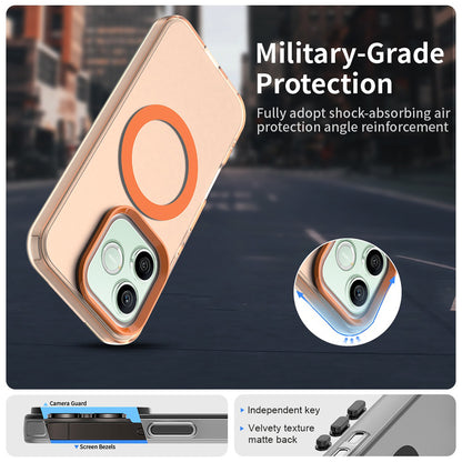 Custodia MagSafe per Honor 600 Pro / 600, Techsuit, CandyCase, Arancione