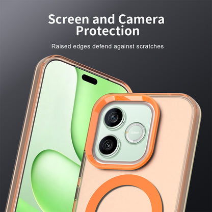 Custodia MagSafe per Honor 600 Pro / 600, Techsuit, CandyCase, Arancione