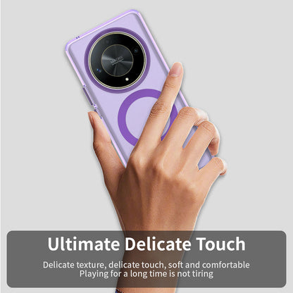 Custodia MagSafe per Honor Magic6 Lite, Techsuit, CandyCase, Viola