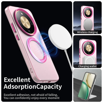 Custodia MagSafe per Honor Magic8 Lite, Techsuit, CandyCase, Rosa