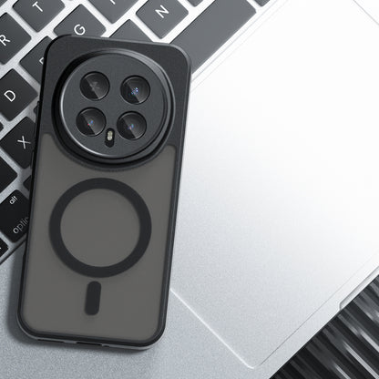 Custodia MagSafe per Honor Magic8 Pro, Techsuit, PureFrost, Nero Satinato