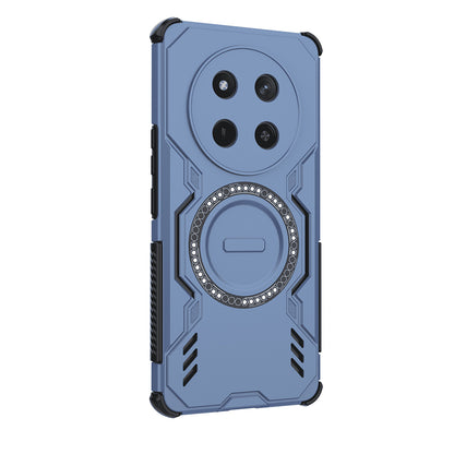 Custodia MagSafe per Honor X9c / Magic7 Lite, Techsuit, ArmorMag, Blu