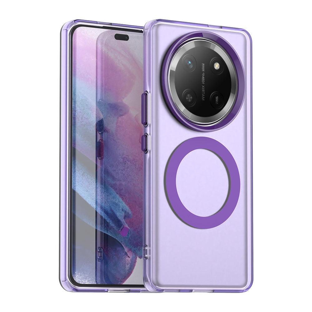 Custodia MagSafe per Honor X9c / Magic7 Lite, Techsuit, CandyCase, Viola