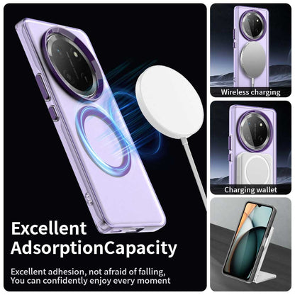 Custodia MagSafe per Honor X9c / Magic7 Lite, Techsuit, CandyCase, Viola