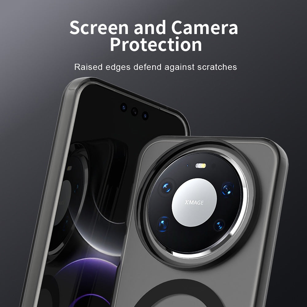 Custodia MagSafe per Huawei Mate 80 Pro, Techsuit, CandyCase, Nera