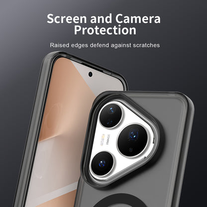Custodia MagSafe per Huawei Pura 80 Pro, Techsuit, CandyCase, Nera