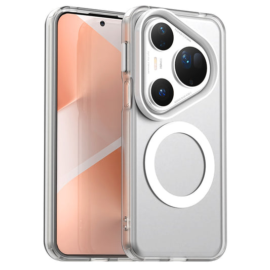 Custodia MagSafe per Huawei Pura 80 Ultra, Techsuit, CandyCase, Bianca