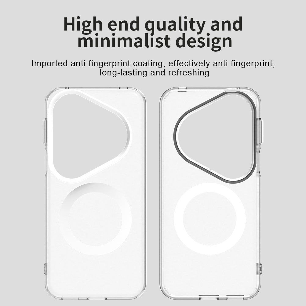 Custodia MagSafe per Huawei Pura 80 Ultra, Techsuit, CandyCase, Bianca
