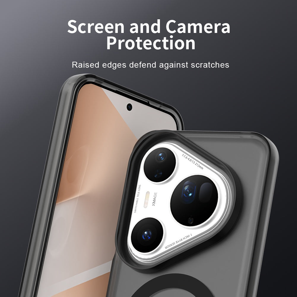 Custodia MagSafe per Huawei Pura 80 Ultra, Techsuit, CandyCase, Nera
