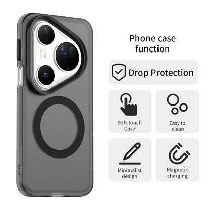 Custodia MagSafe per Huawei Pura 80 Ultra, Techsuit, CandyCase, Nera
