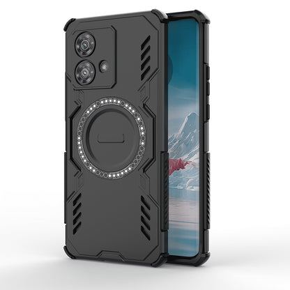 Custodia MagSafe per Motorola Edge 40 Neo, Techsuit, ArmorMag, Nera