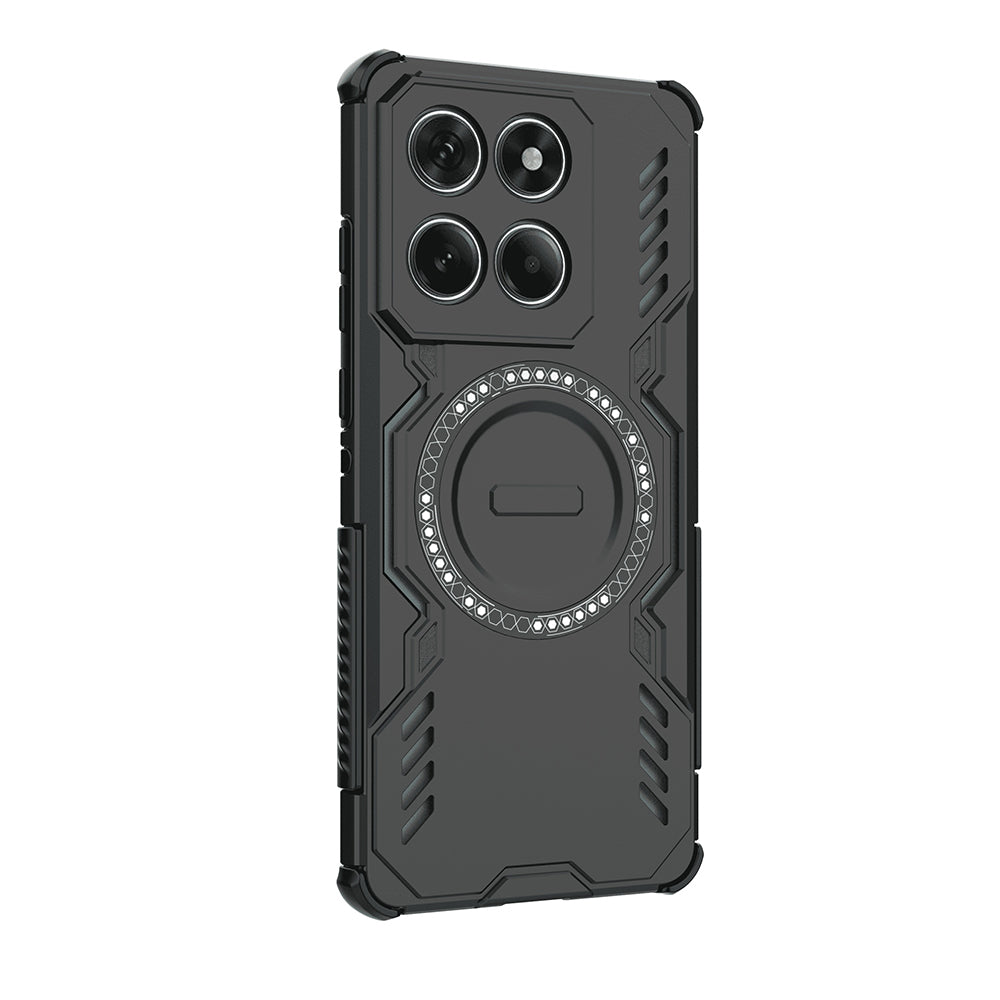 Custodia MagSafe per Motorola Edge 60 Fusion / Edge 60, Techsuit, ArmorMag, Nera