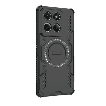 Custodia MagSafe per Motorola Edge 60 Fusion / Edge 60, Techsuit, ArmorMag, Nera