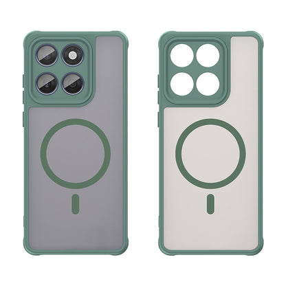 Custodia MagSafe per Motorola Edge 60 Fusion / Edge 60, Techsuit, HaloFrost II, Verde