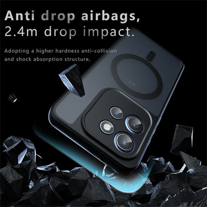 Custodia MagSafe per Motorola Edge 60 Neo / Edge 50 Neo / ThinkPhone 25, Techsuit, PureFrost, Nera Satinata