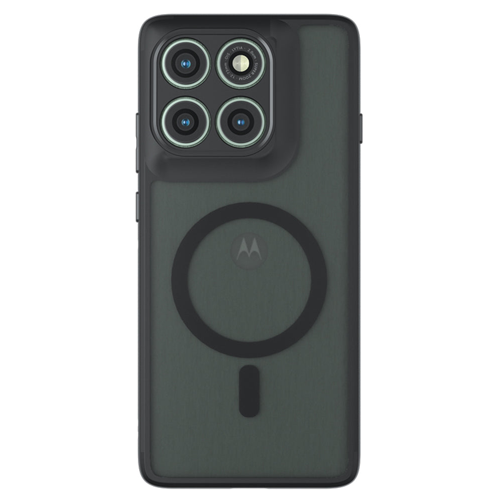 Custodia MagSafe per Motorola Edge 60 Pro, Techsuit, PureFrost, Nera