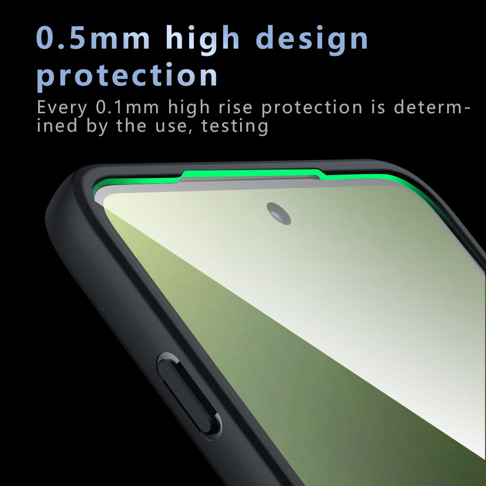 Custodia MagSafe per Motorola Edge 70 Fusion, Techsuit, PureFrost, Nero Satinato