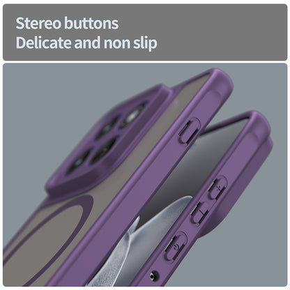 MagSafe Case for Motorola Edge 70, Techsuit, HaloFrost II, Purple