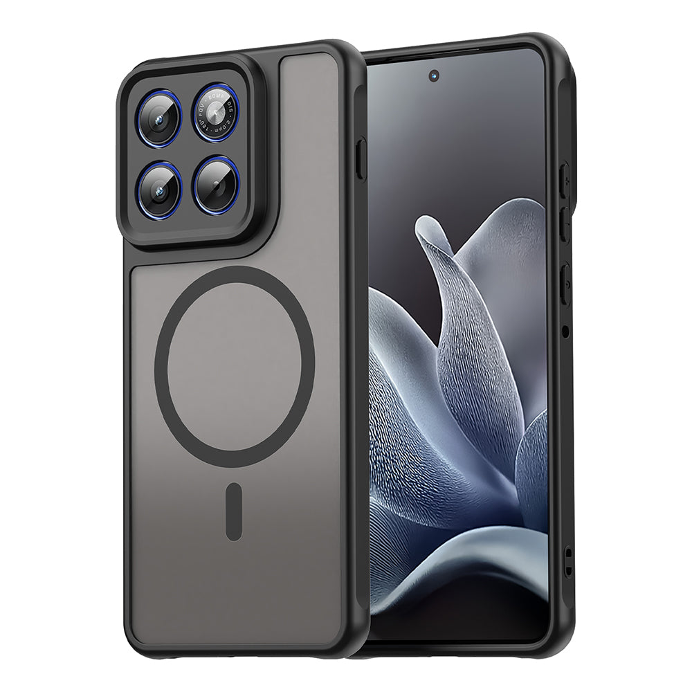 Custodia MagSafe per Motorola Edge 70, Techsuit, HaloFrost II, Nera