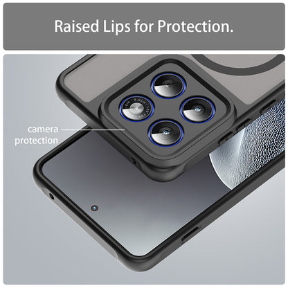 Custodia MagSafe per Motorola Edge 70, Techsuit, HaloFrost II, Nera