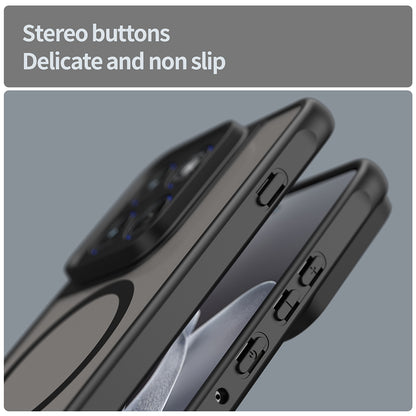 Custodia MagSafe per Motorola Edge 70, Techsuit, HaloFrost II, Nera