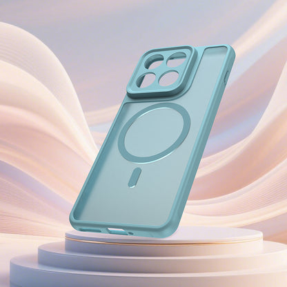 MagSafe Case for Motorola Edge 70, Techsuit, HaloFrost II, Light Green