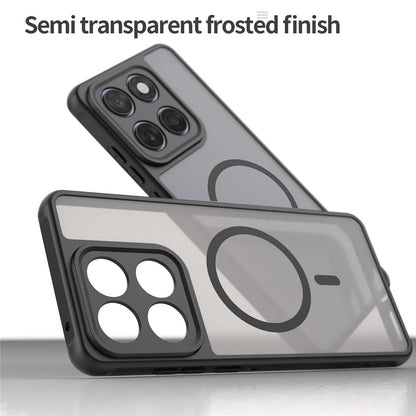 Custodia MagSafe per Motorola Edge 70 Ultra / Signature, Techsuit, HaloFrost II, Nera