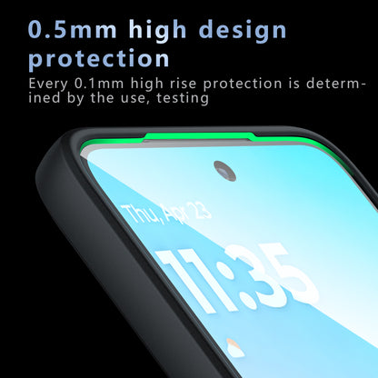 Custodia MagSafe per Motorola Moto G77 / G67, Techsuit, PureFrost, Nera Satinata