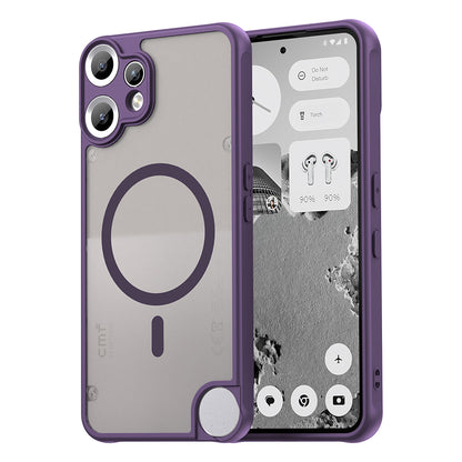 Custodia MagSafe per Nothing CMF Phone 2 Pro, Techsuit, HaloFrost II, Viola