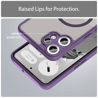 Custodia MagSafe per Nothing CMF Phone 2 Pro, Techsuit, HaloFrost II, Viola