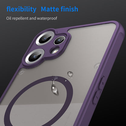 Custodia MagSafe per Nothing CMF Phone 2 Pro, Techsuit, HaloFrost II, Viola