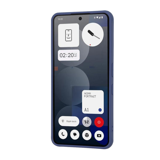 Custodia MagSafe per Nothing Phone (3a) Pro, Techsuit, HaloFrost, Blu Navy
