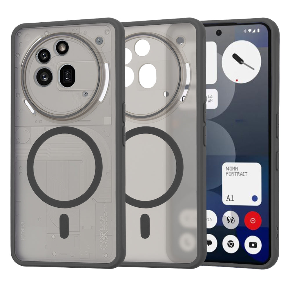 Custodia MagSafe per Nothing Phone (3a) Pro, Techsuit, HaloFrost, Fumurie