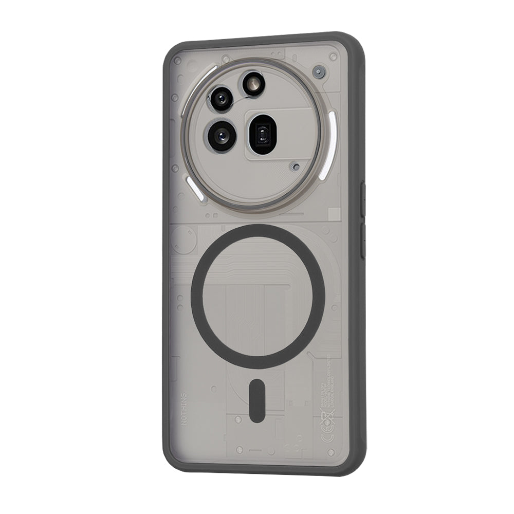 Custodia MagSafe per Nothing Phone (3a) Pro, Techsuit, HaloFrost, Fumurie