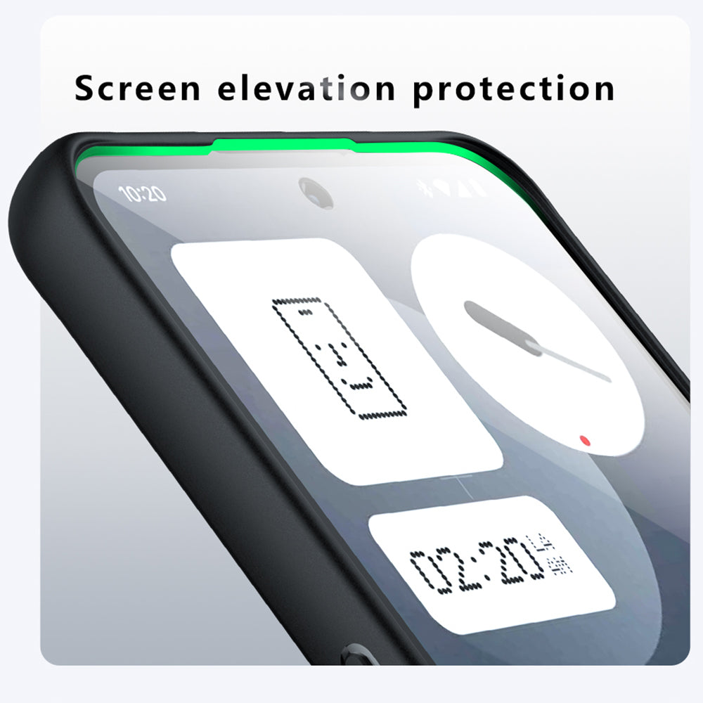Custodia MagSafe per Nothing Phone (3a) Pro, Techsuit, PureFrost, Nera