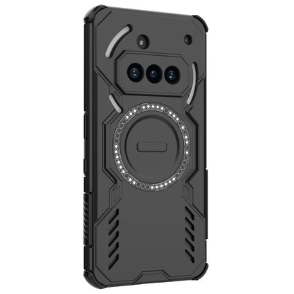 Custodia MagSafe per Nothing Phone (3a), Techsuit, ArmorMag, Nera