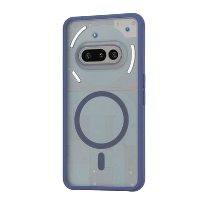 Custodia MagSafe per Nothing Phone (3a), Techsuit, HaloFrost, Blu Navy