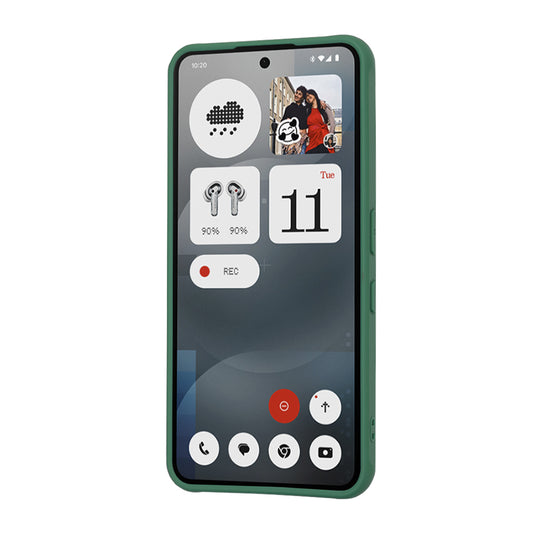Custodia MagSafe per Nothing Phone (3a), Techsuit, HaloFrost, Verde